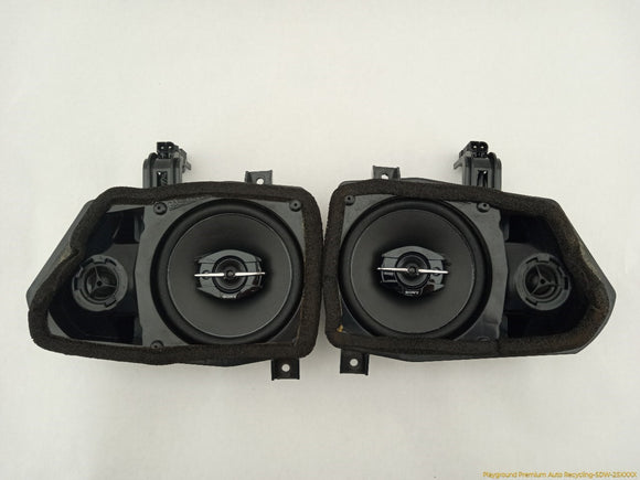 Pair Of Aftermarket Audio Speakers