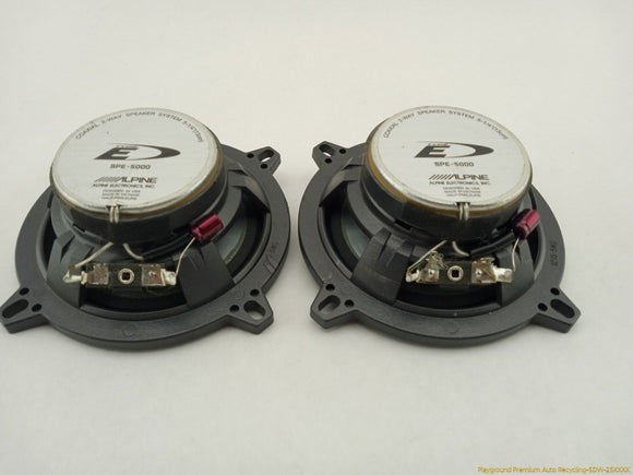 Pair Of Aftermarket Audio Speakers