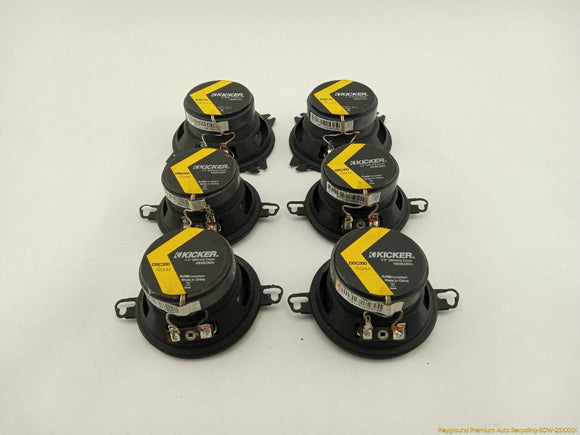 Set Of 6 Aftermarket Audio Speakers