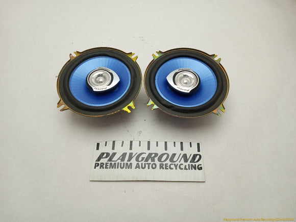 Pair Of Aftermarket Audio Speakers