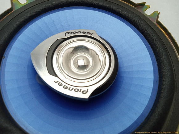 Pair Of Aftermarket Audio Speakers