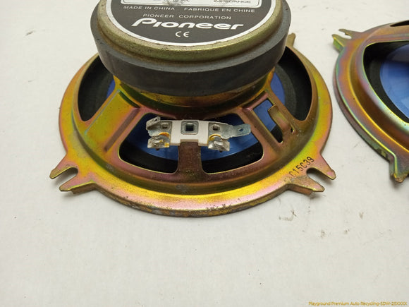 Pair Of Aftermarket Audio Speakers
