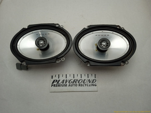Pair Of Aftermarket Audio Speakers