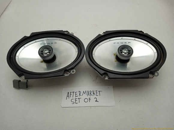 Pair Of Aftermarket Audio Speakers