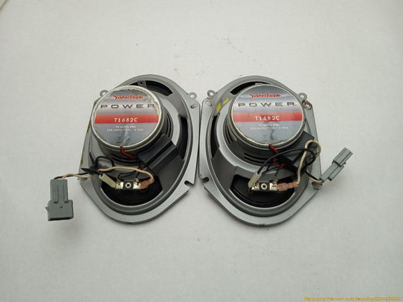 Pair Of Aftermarket Audio Speakers
