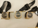 Lexus IS300 Set Of 3 Rear Seat Belt Retractors & Buckles-6