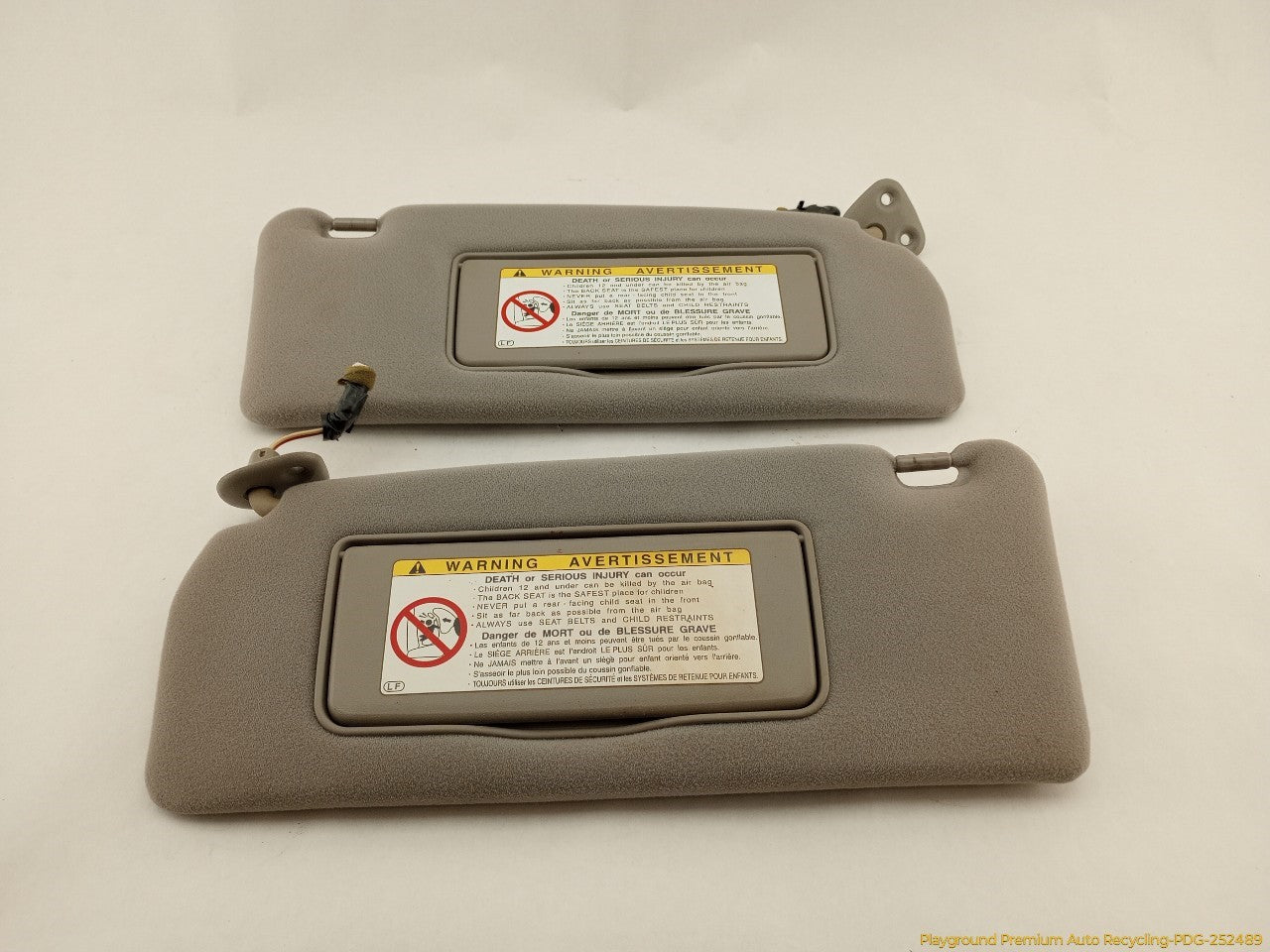 Lexus IS300 Pair Of Sun Visors