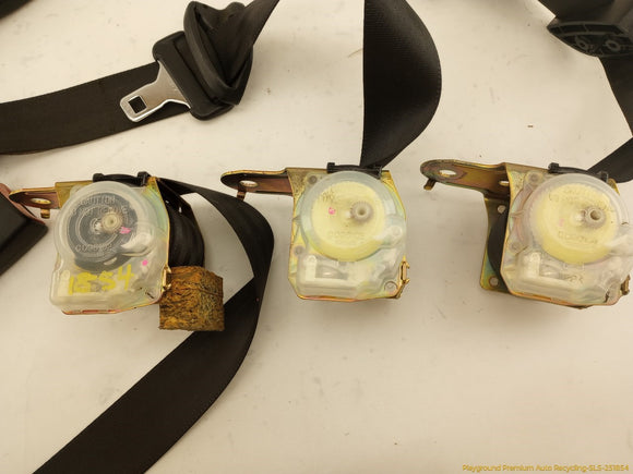 Lexus IS300 Set Of 3 Rear Seat Belt Retractors & Buckles