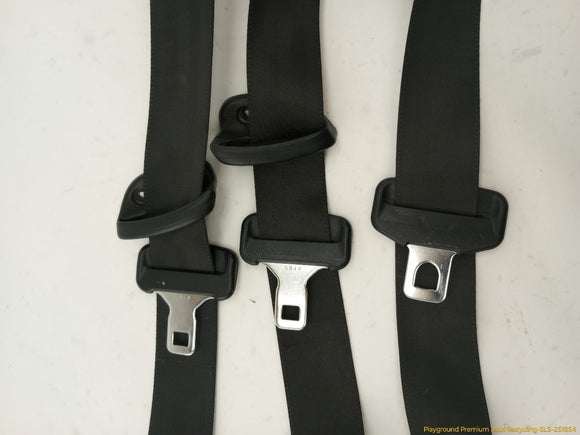 Lexus IS300 Set Of 3 Rear Seat Belt Retractors & Buckles