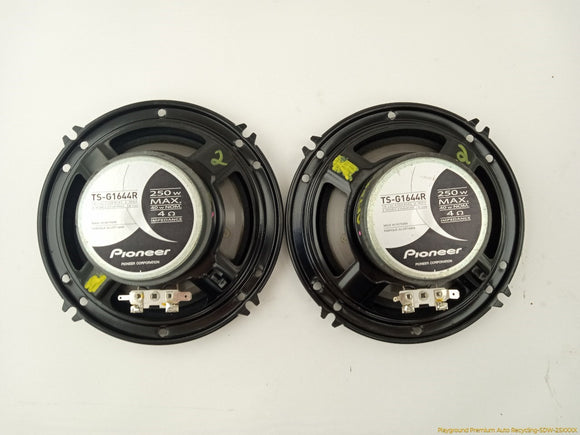 Pair Of Aftermarket Audio Speakers