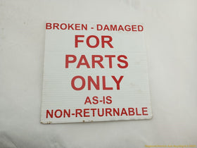 Volvo 240 **AS IS** Pair Of Front Seats