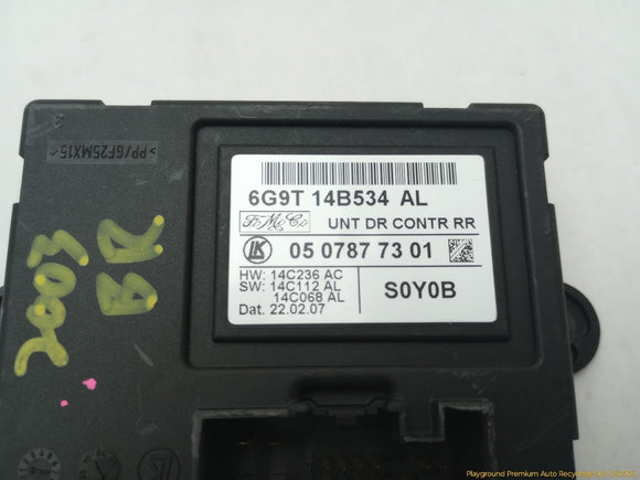 Land Rover LR2 Passenger Right Rear Door Control Module