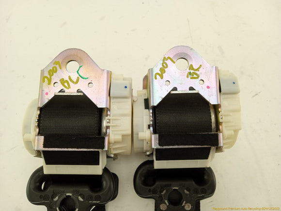 Land Rover LR2 Pair Of Rear Seat Belt Retractors