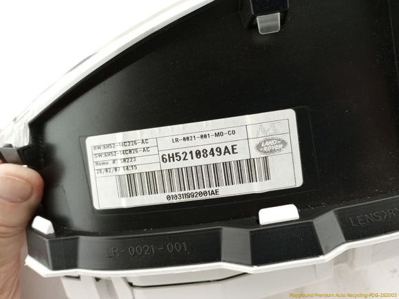 Land Rover LR2 Instrument Cluster Speedometer