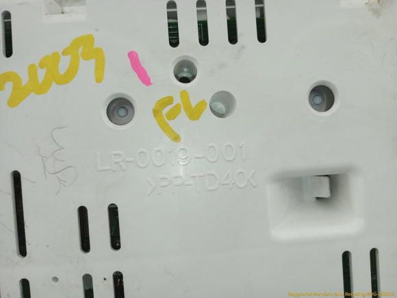 Land Rover LR2 Instrument Cluster Speedometer