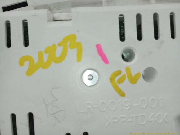 Land Rover LR2 Instrument Cluster Speedometer