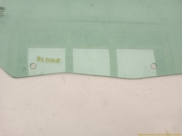 Land Rover LR2 Passenger Right Front Door Window Glass