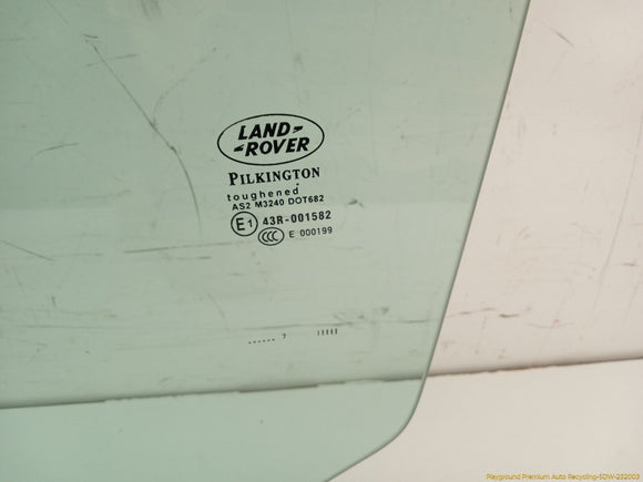 Land Rover LR2 Driver Left Front Door Window Glass