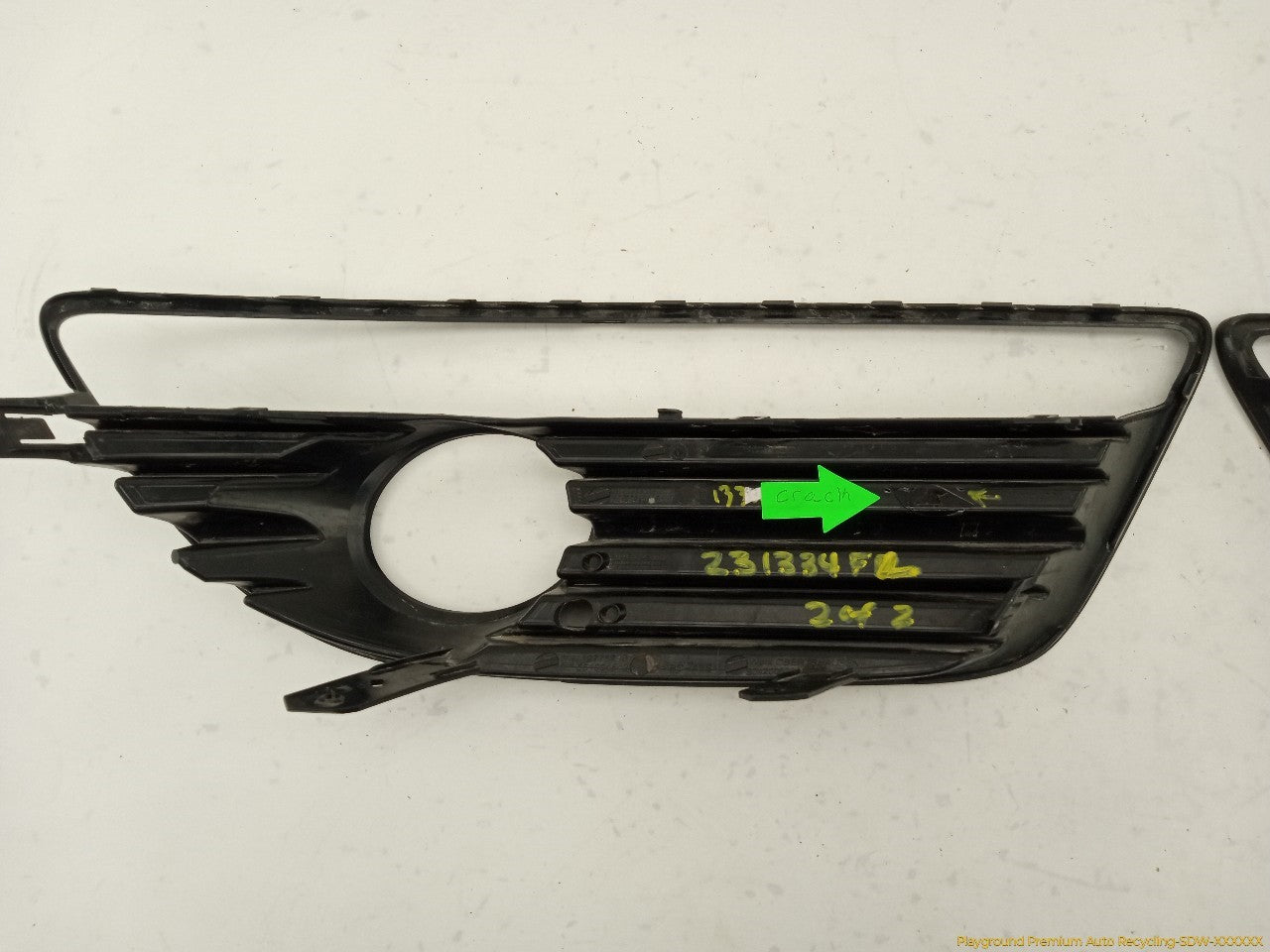 Saab 9-5 Pair Of Fog Lamp Bezel Trim