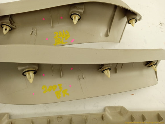 Land Rover LR2 Set Of 3 Rear Tailgate Upper Side Trim