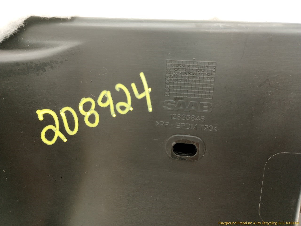 Saab 9-3 Glove Box