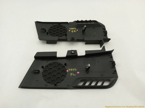 Land Rover LR2 Pair Of Front Dashboard Speaker Cover Trim