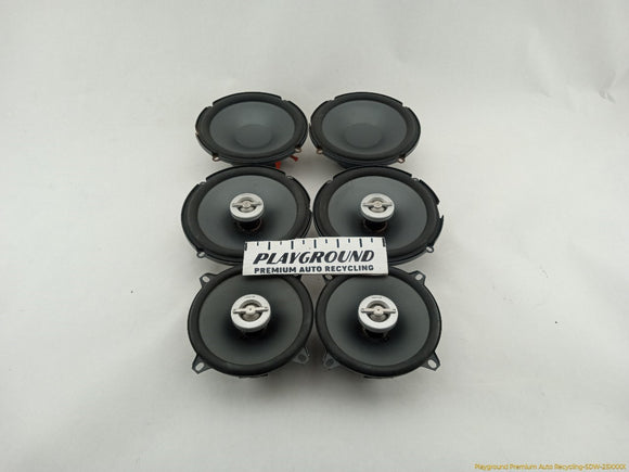 Set Of 6 Aftermarket Radio Audio Speakers