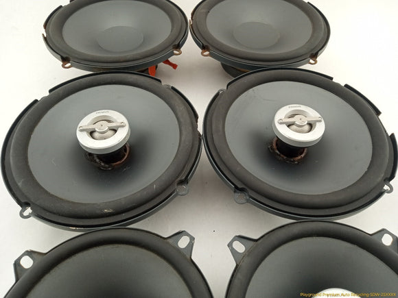 Set Of 6 Aftermarket Radio Audio Speakers
