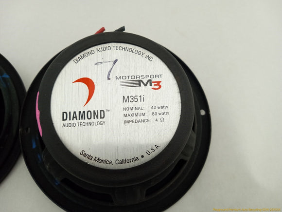 Pair Of Aftermarket Radio Audio Speakers