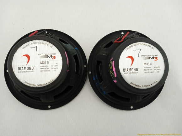 Pair Of Aftermarket Radio Audio Speakers