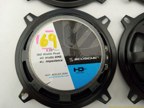 Set Of 4 Aftermarket Audio Speakers