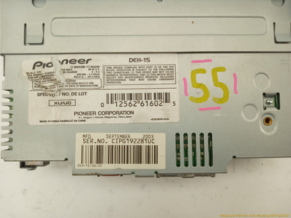 Aftermarket Radio Audio CD Player