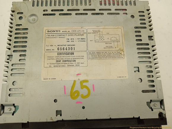 Aftermarket Radio Audio CD Player