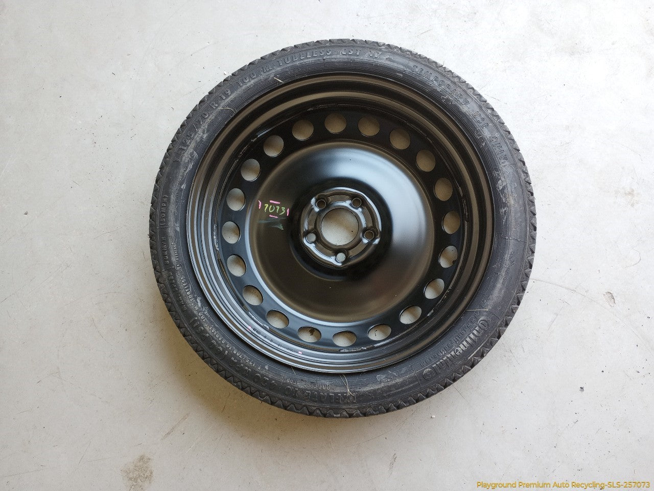 Audi A5 Spare Tire - 0