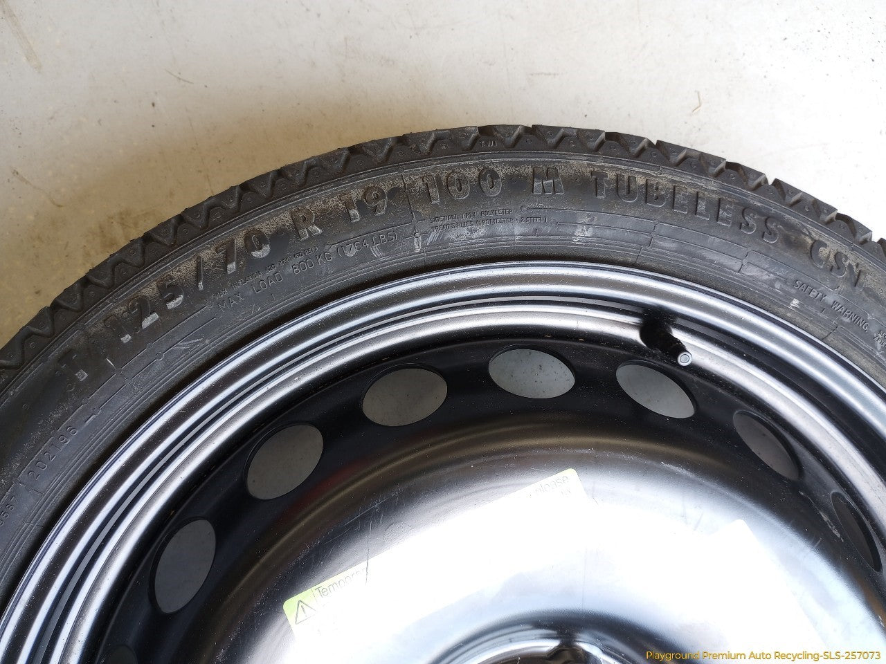 Audi A5 Spare Tire