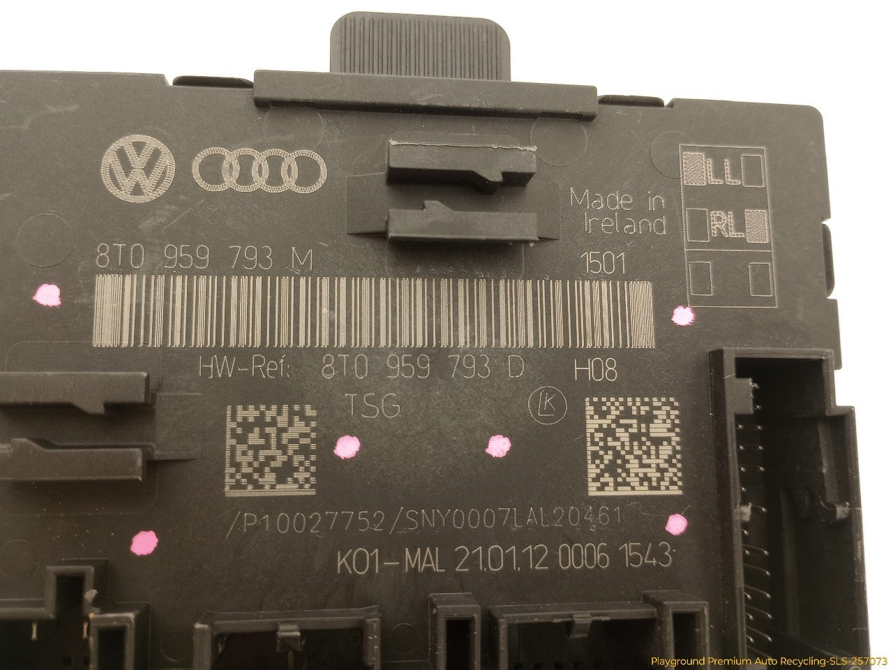 Audi A5 Driver Left Front Door Control Module