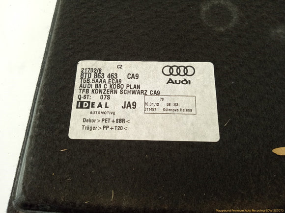 Audi A5 Trunk Spare Tire Cover