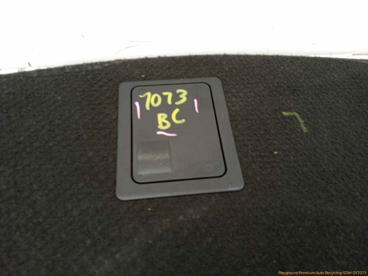 Audi A5 Trunk Spare Tire Cover