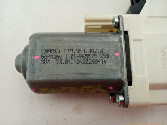 Audi A5 Passenger Right Front Power Window Motor