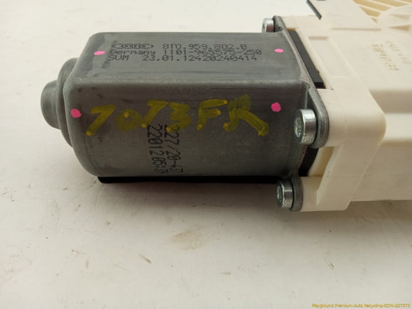 Audi A5 Passenger Right Front Power Window Motor