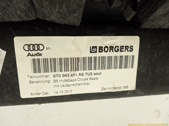 Audi A5 Rear Parcel Shelf Panel