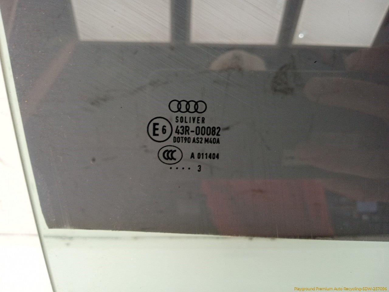 Audi A5 Passenger Right Front Door Window Glass