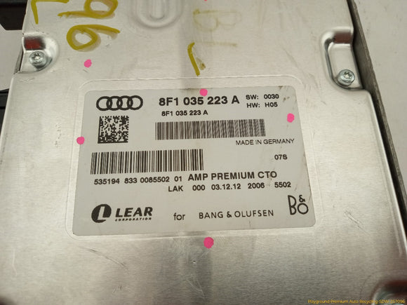 Audi A5 Radio Audio Amplifier