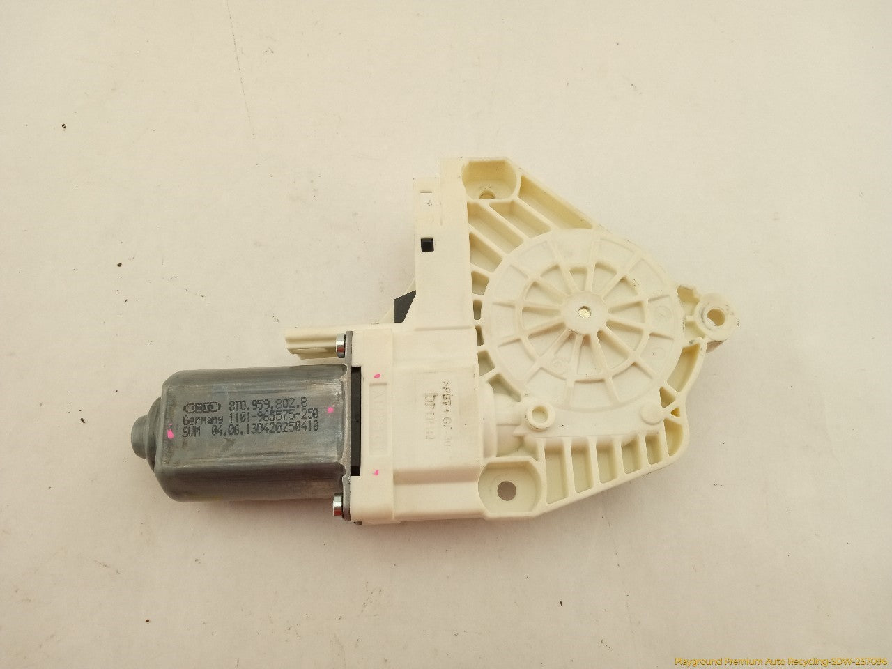 Audi A5 Passenger Right Front Power Window Motor