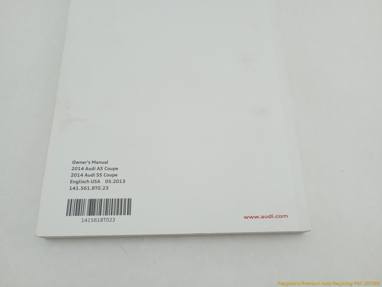 Audi A5 Owners Manual Booket
