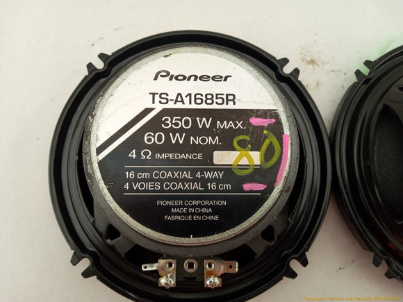 Pair Of Aftermarket Audio Speakers