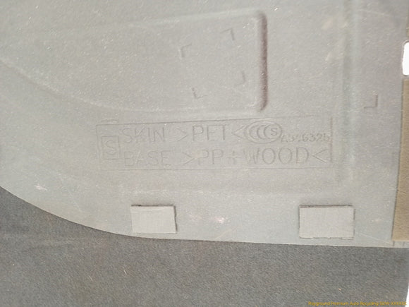 Hyundai Veloster Trunk Spare Tire Floor Carpet Cover