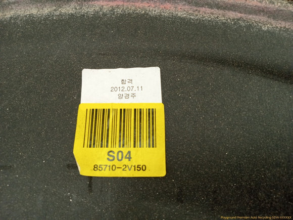 Hyundai Veloster Trunk Spare Tire Floor Carpet Cover