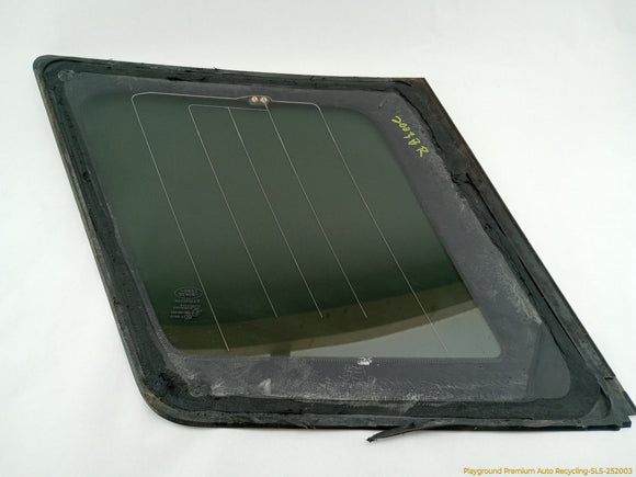Land Rover LR2 Passenger Right Rear Quarter Window Glass
