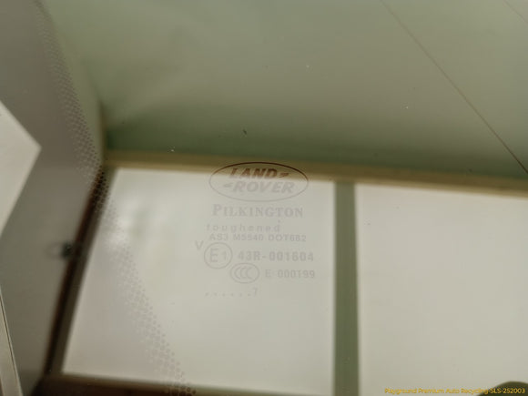 Land Rover LR2 Driver Left Rear Quarter Window Glass